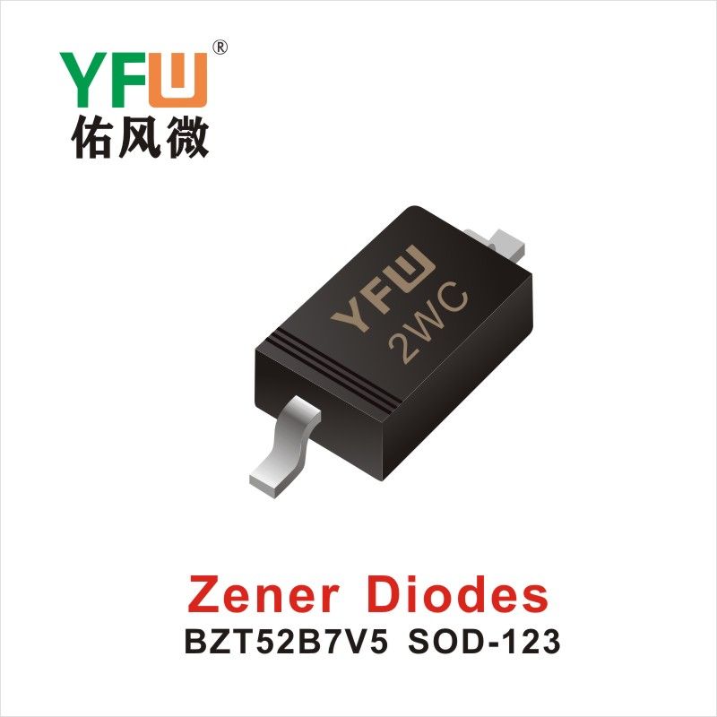 BZT52B7V5 SOD-123ていでんあつダイオード佑風マイクロメーカ
